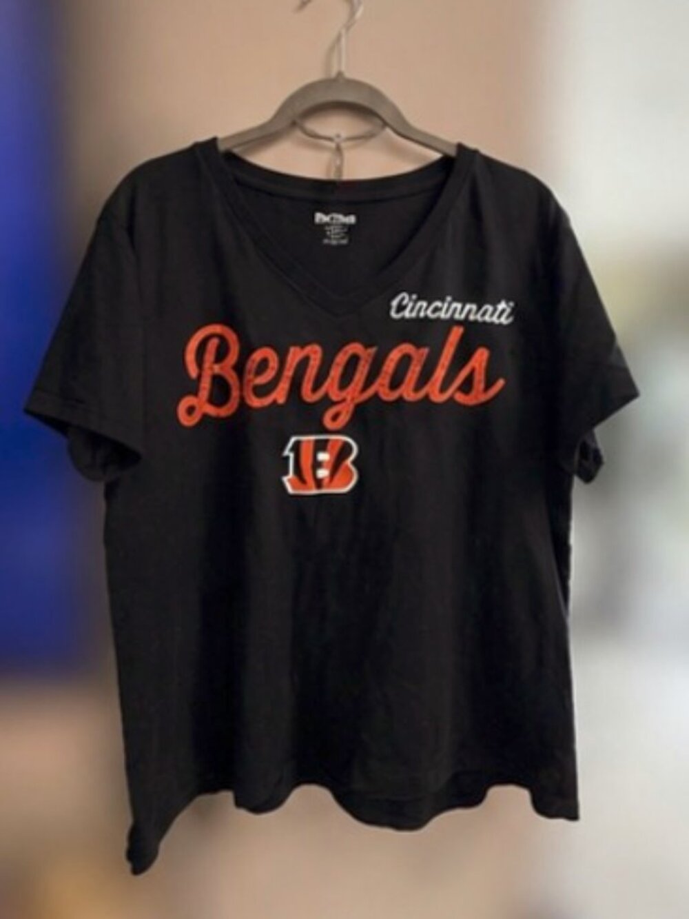 NFL Cincinnati Bengals Women’s Graphic Tee – 2XL